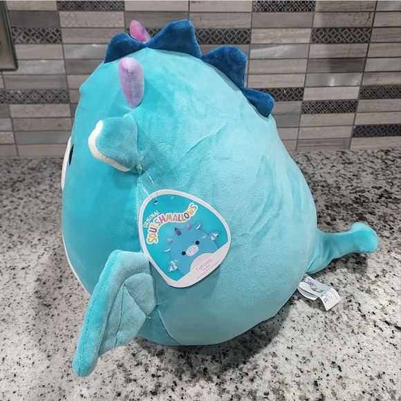 Squishmallows teal Tatiana 12" dragon new!!! - Picture 3 of 4